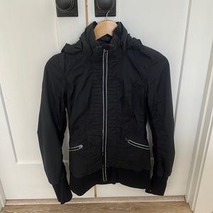 ‼️SOLD‼️Lululemon Jacket Reflective Ruching, and Hood size 6